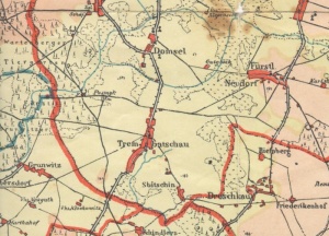 Karte Trembatschau